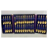 Gold Plated President Spoon Collection
