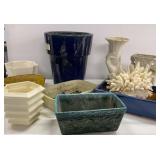 Hull, Haeger & Pfaltzgraff Planters