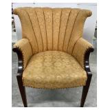Antique Upholstered Occasional Chair