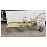 Wrought Iron Patio Lounge Chair