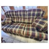 Double recliner, 3 seat sofa,