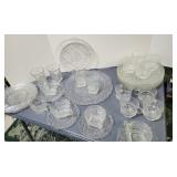 Plates & snack set, cups, glasses