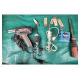 Soldering irons (Electric) & solder,