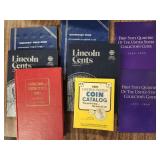 Coin reference books & saving books
