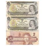 Canadian Currency, (3)