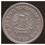 New Mexico 1935 Tax Token
