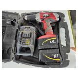Skil cordless drill, charger & 2 batteries