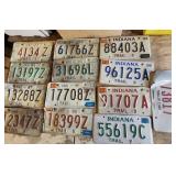 License plates, IN, Trailer 80s & 90s