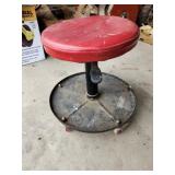 Mechanics Stool on rollers