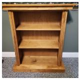 Wood Book Shelf, adjustable shelves