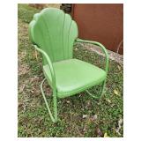Vintage Metal Lawn Chair,