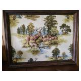 Picture, cloth, quilted - padded