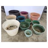 Plastic Planters / Pots - various sizes