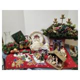 Christmas center pieces, nativity scene