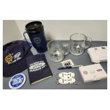Ford UAW hat, cups, key rings