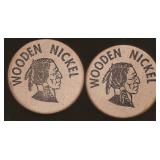 Wooden Nickel, Frontierland,  Disney