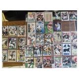 Football Cards, in plastic sheets