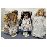 Dolls, 3 in this lot,