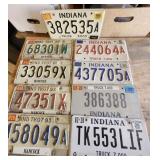 License Plates, IN, 90s & newer