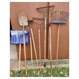 Long Handled Tools, shovels