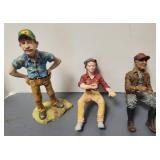 Ertl FoxFire Lowell Davis 3 figurines