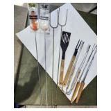 Grilling Utensils, Hot Dog Roasting Forks