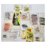 Fishing Jigs, Skirts, Most are New