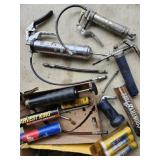 Grease & Oil Guns, some grease