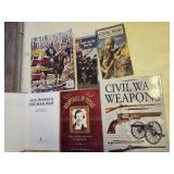 Civil War Books, magazine, pamphlets