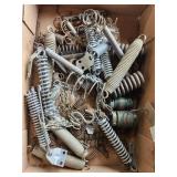 Springs, various sizes & functions