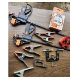 Clamps and straps, Bar clamps