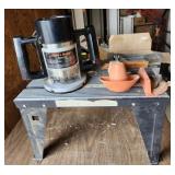 Black & Decker Router, Craftsman Table
