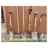 Long Handled Tools, Rakes, Shovels