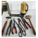 Hand Tools, pliers, shears, hammer
