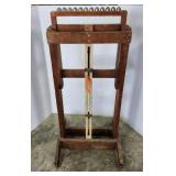 Adjustable Roller Stand - wood