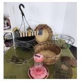 Hanging Baskets, bird feeder, decor
