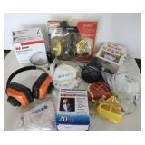 Safety Masks, Hearing Protection