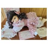 Rose Collection Doll, Porcelain, Carria