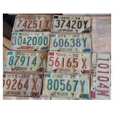 License Plates, IN  1970s, Truck