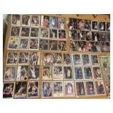 Basketball Collector Cards in plastic sheets