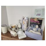 Grinder, slicer, shooter, chopper, mixer