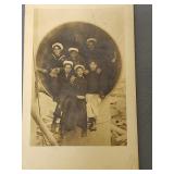 Navy Postcard 1909, 1 cent stamp