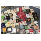 Collection of Match books, Advertising