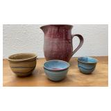 Red Clay Pottery Pieces