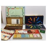 Vtg Board Games
