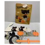 Vtg Halloween Decor