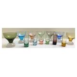 Mid Century Modern Colored Control Bubble Base