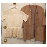 Vtg Top & Faux Suede Jacket