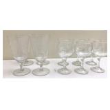Etched Stemware
