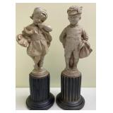 Greenware Sculptures 19in tall